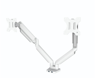 Fellowes Ramię na 2 monitory - seria Platinum białe - 1337158 - zdjęcie 2